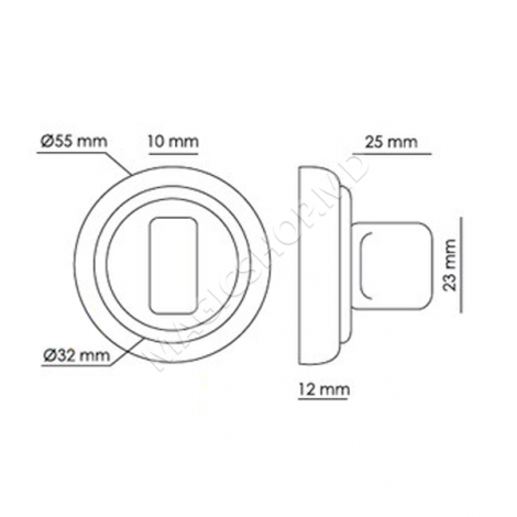 Фиксатор Morelli BK Gratia (PB)